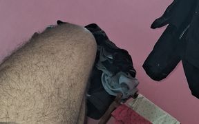 Desi College Boy, in Bed, Masturbating, Cock Is Very Strong and Thick.