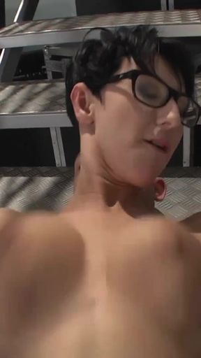 Bitch fucked on the staircase by black dude