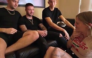 Epic gangbang bud family to sammm next door double penetration and oral creampie