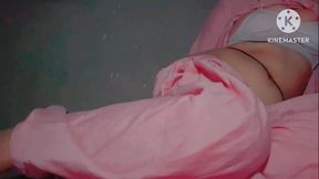 Beautiful Hot Punjabi Hot Sexy Girl Holding Her Boobs And Rubbing Hot Pinky Pussy Is Caressing Us A Lot Of Masturbate Ke Jab Thoda