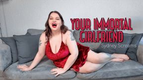 Your Immortal Girlfriend - Your Girlfriend Sydney Screams Confesses They're a Vampire and Gives You the Chance for Eternal Life - Vampire, Biting, Fangs, GFE, Transformation - HD 720 WMV