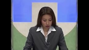 Japanese newsreader bukkake