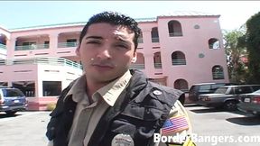 Latina teen Sativa Rose caught by a hot cop and fucked hard