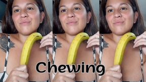 Chewing fetish
