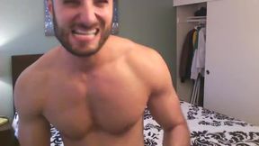 Brazilian Model Tom Plays with His Dick