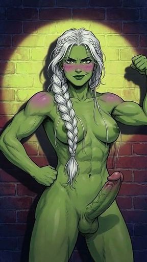 Tasty Super Hero Girl Cock Cumming Just for You