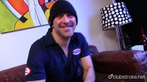 Sinfully Straight Rex Jerking Off His Prick