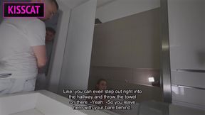S5e3 Behind-the-scenes Pt 2: Step Mom Sucks Matthew Meier in Steamy Bathroom