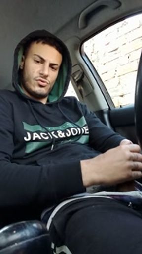 Cum in the car