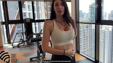 Stepmom fucked with masseur. Backstage