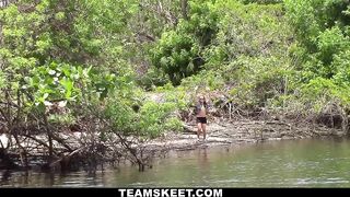 Stranded Teen Gets Picked Up and Fucked