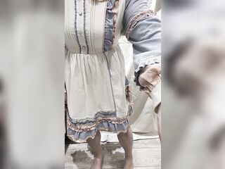 Crossdresser Wearing a girly Suit and a kink 1 男の娘 洋服 偽娘 おむつ