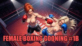 Female Boxing Gooning #1B: Ring Queen's Goon Trance Beatdown (Animated)