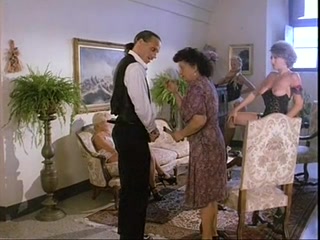 Retro threesome porn