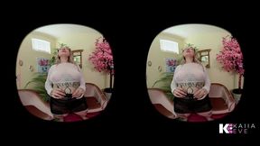 vr belly button slut desperation: femdom tease joi