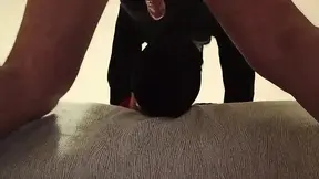 Preview bound and hooded with pantyhose heels, i have my mouth fucked for 20 minutes oral creampie