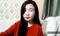 Very sexy asian big ass and tits mature in red dress