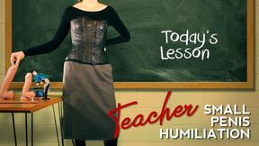 Teacher: Small Penis Humiliation