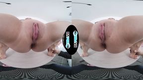 ”Huge tit Skylar Vox rides a shaft in P-O-V (VR porn)”