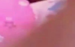 Gorgeous web cam shemale self suck