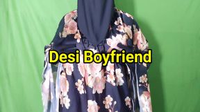 Muslim Hijabi Beautiful Housewife Fucking with Neighbor - With Clear Hindi Audio