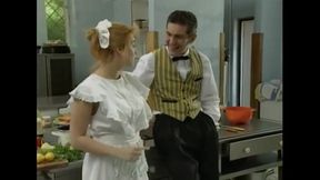 Cute Domestic Worker with Beautiful Boobs Is Seduced by Butler