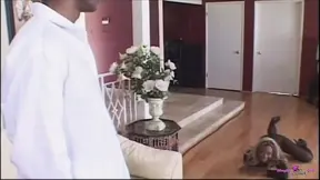 This Bitch Crawled on the Floor and Got Her Ass Banged by a Ghetto Guy