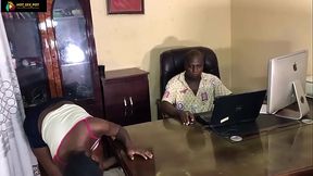 (HXS) OFFICE CLEANER SEDUCED HER BOSS AND FUCK HIM