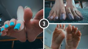 THREEFOLD: Giantess Feet JOIs