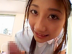 Incredible Japanese chick An Nanba, Hikari Kisugi, Izumi Hasegawa in Best POV, Blowjob JAV clip