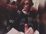 Trap Cute Masturbation Big Dick