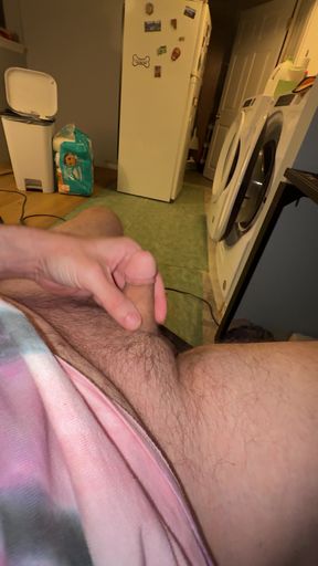 semi soft to almost hard cum
