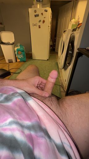 semi soft to almost hard cum