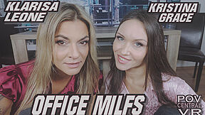 Kristina Grace And Klarisa Leone - Office Milfs