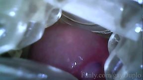 Internal Camera - Huge Cumshot!