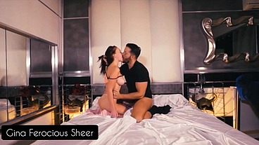 Nick Moreno destroys Gina Ferocious small pussy in wild fuck amateur