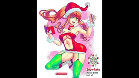 Big-Ass Anime Chick Rides Big Cock in Merry Christmas Hentai Fun
