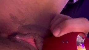 Slow motion pussy anal self fuck