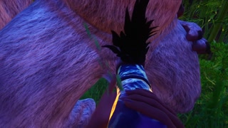 Furry Blowjob POV | Blowjob for a forest monster | Wild Life