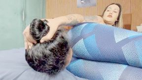 BABI VENTURA FARTING IN THE NOSE AND MOUTH OF THE DWARF WITHOUT MERCY - CLIP 2