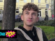 TWINK POP - Petite Guy Looks Shy At First But But Soon Enough He Show How Big Of A Slut He IS