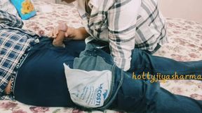 Hardcore Outdoor Sex with Desi Lady Servent When She Was Alone at Home Outdoor Sex