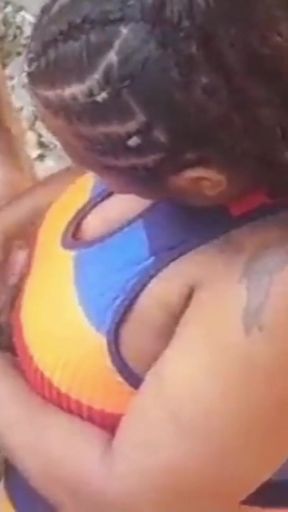 Big mature ass asks me for a massage and I cum in her ass   Clip 1