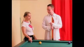 Young Horny Big Tits Blonde Pigtails Seduces Him at Pool