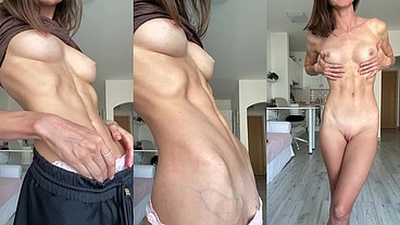 solo me abs flexing sensually