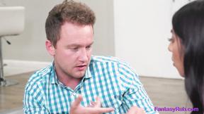 ”Lubed goddess banged after erotic massage”