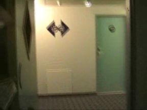 At night in the hotel