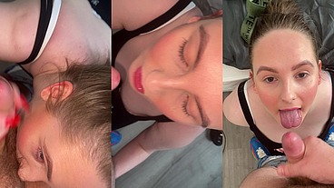 sucking his dick before we go out on a date