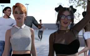 The Spellbook Pure - a Movie Theatre Blowjob and Make Out - 3D Porn Game