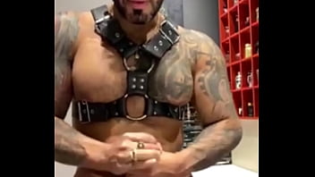 Put on the chastity cage while I fuck you being my bitch - VIKTOR ROM - PORNSTAR GAY LATINO BIG MUSCLE